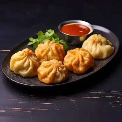 Chilli Chicken Momos